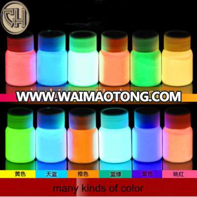 water based acrylic glow in the dark paint yellow-green luminous color